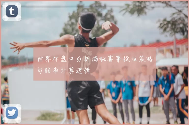 世界杯盘口分析揭秘赛事投注策略与赔率计算逻辑